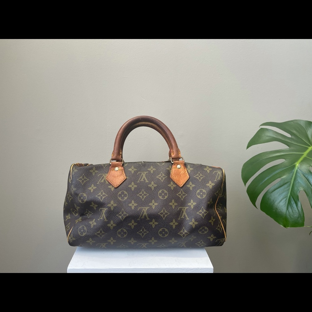 Authentic Louis Vuitton Speedy Handbag 30